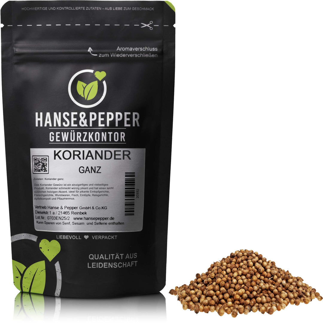 Koriander - ganz