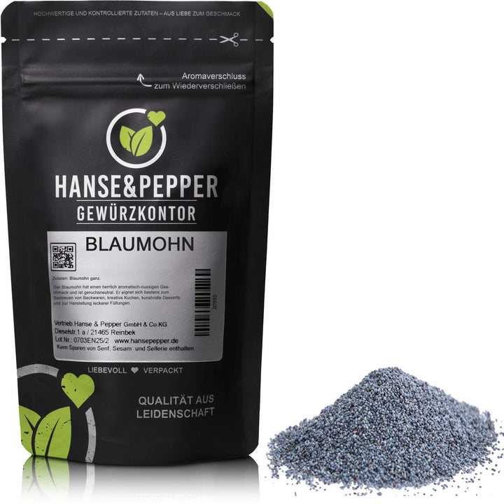 Blaumohn - ganz