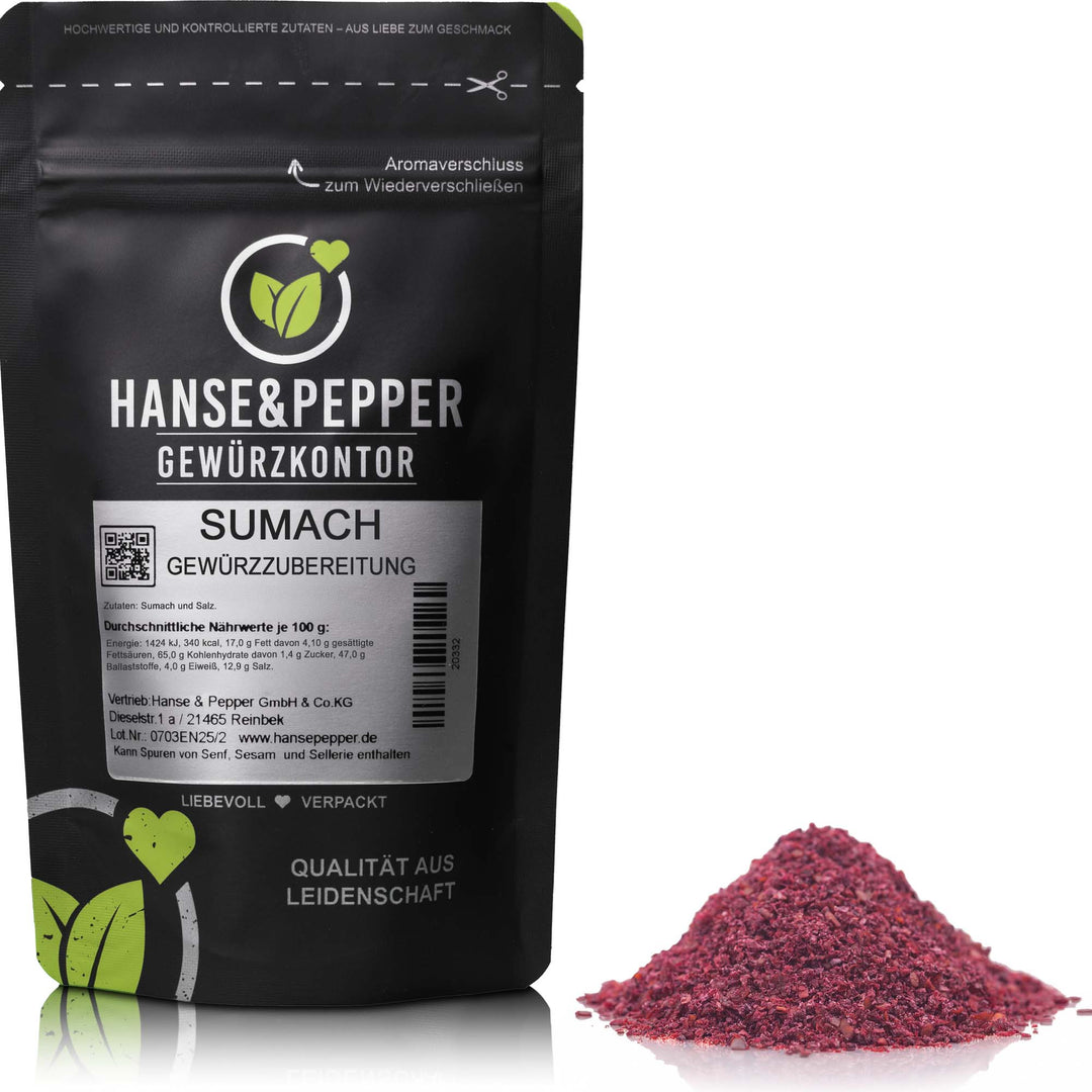 Sumach - Gemahlen