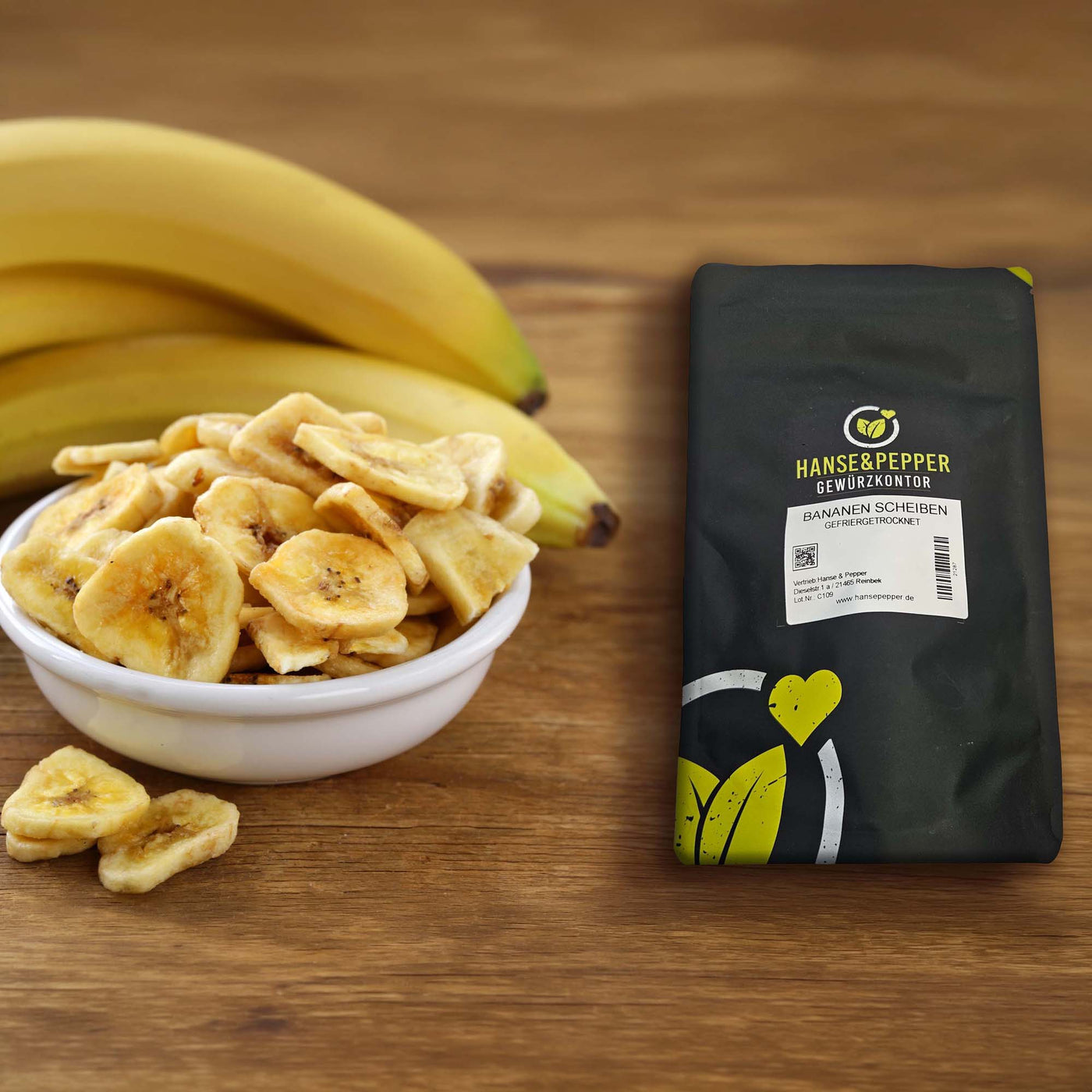 Bananen - gefriergetrocknet