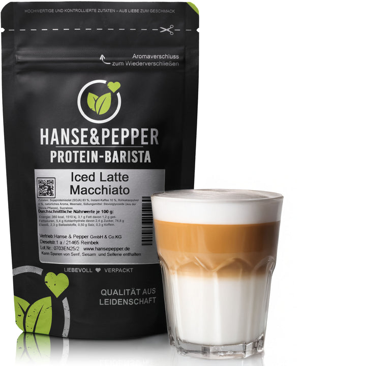 Barista Protein - Veganes Eiweiß für Iced Coffee & Shakes