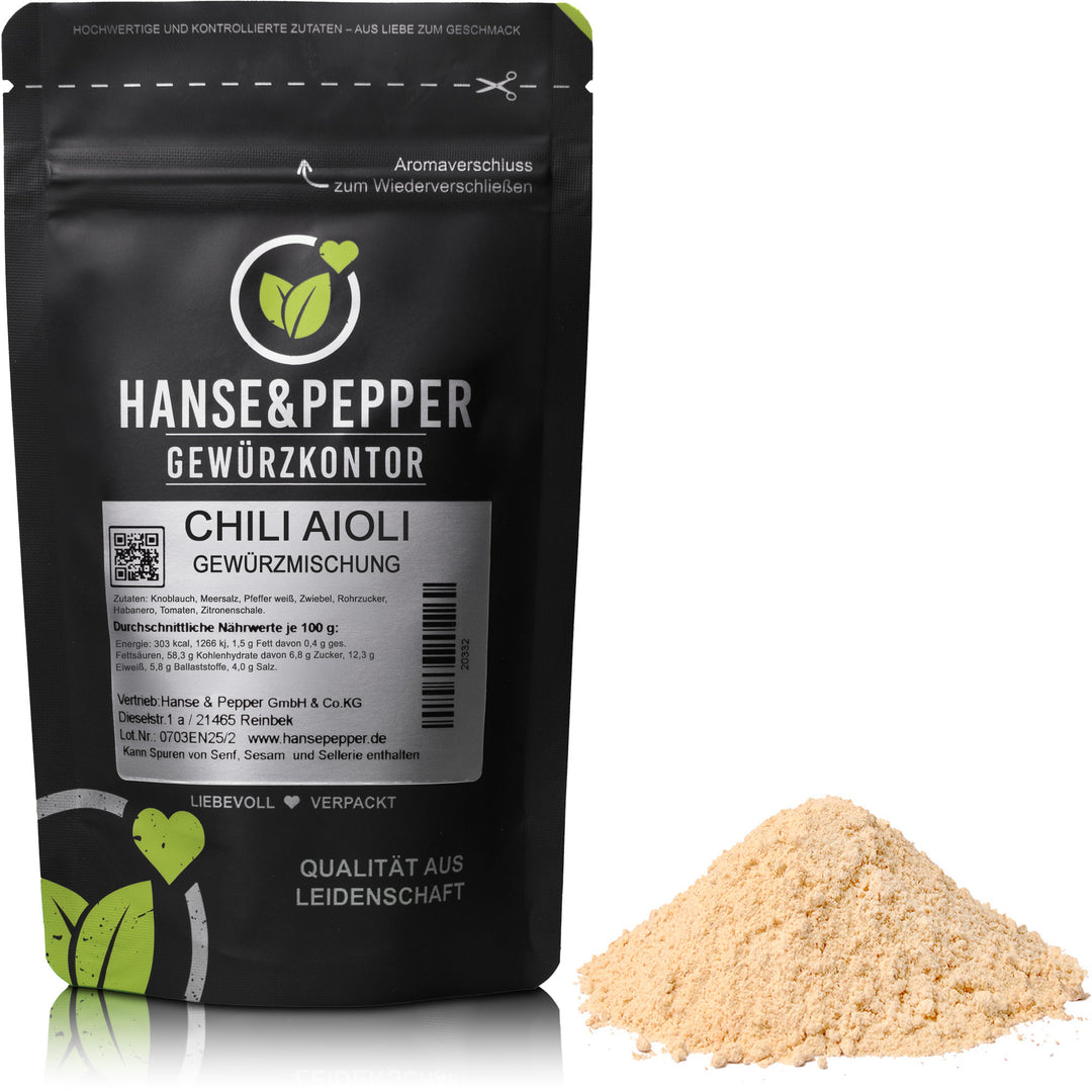 Produkttüte mit Chili Aioli Gewürz