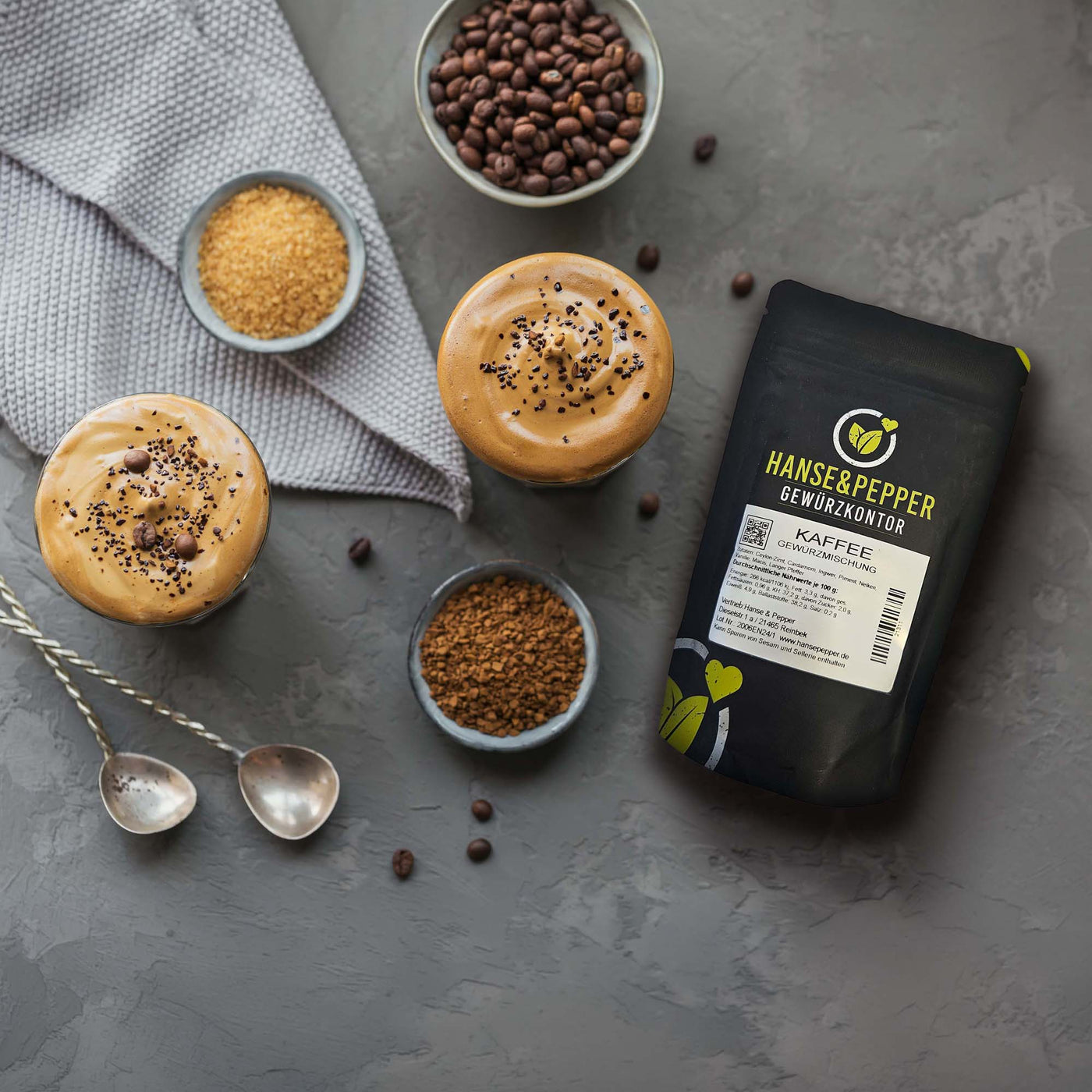 Kaffee Gewürz - Topping