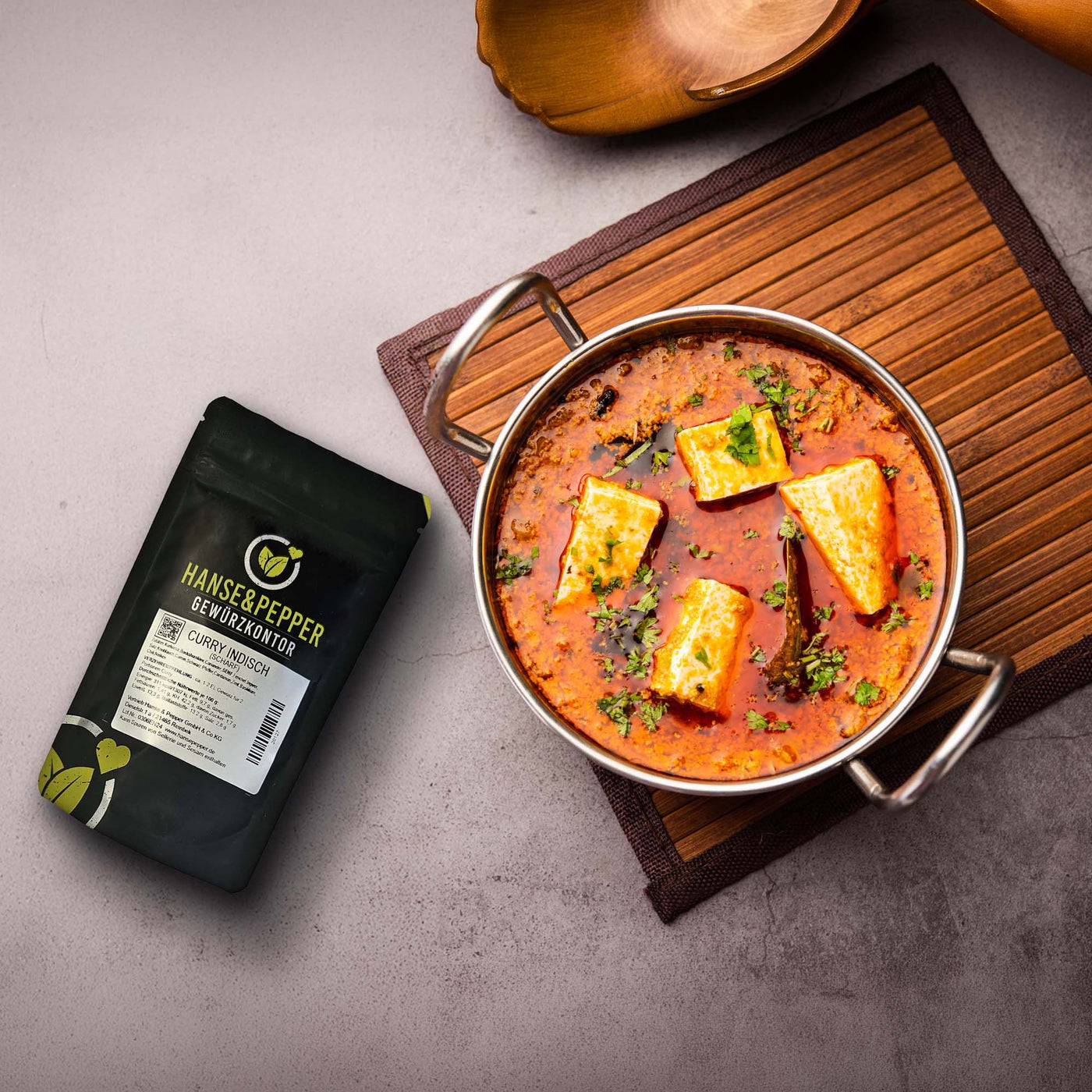 Curry Indisch Madras - Scharf