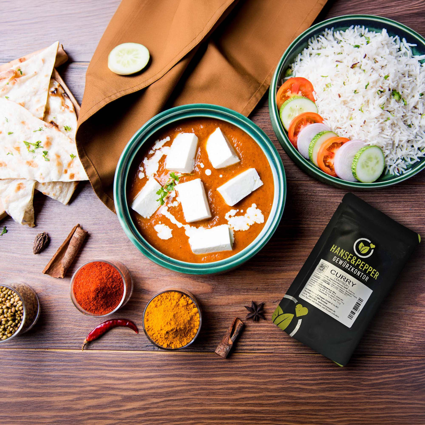 Curry Exotisch Gewürz