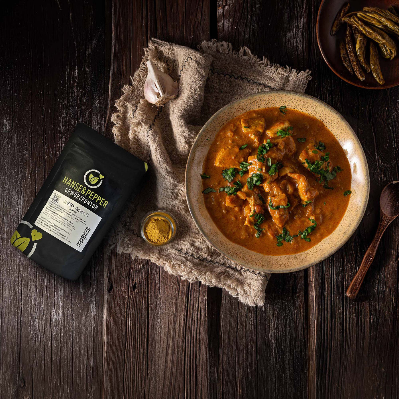 Curry Indisch Madras - mild