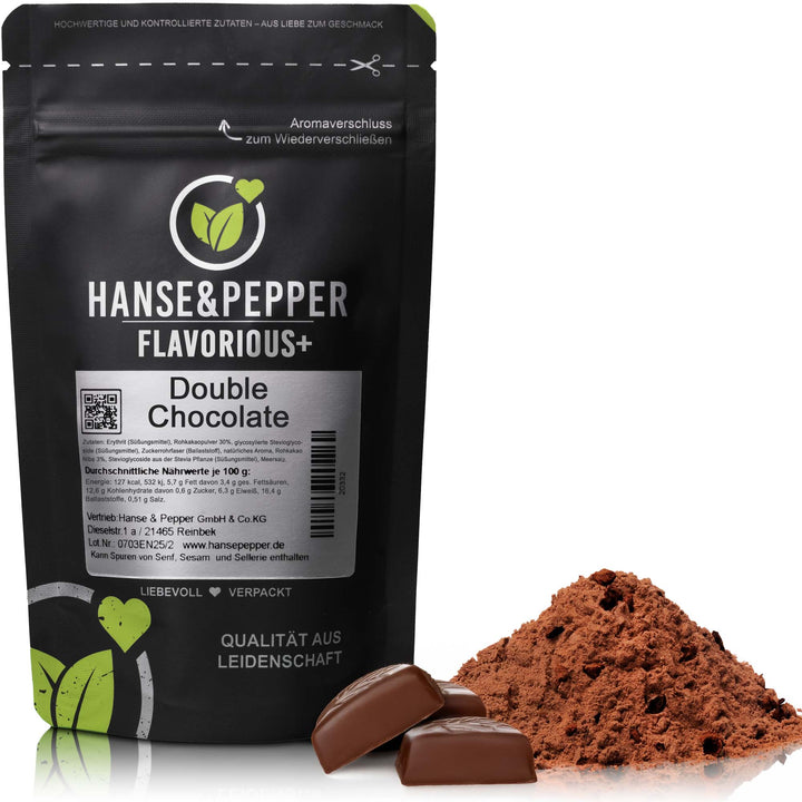 Flavorious+ Geschmackspulver - natürlich gesüßt mit Erythrit & Stevia