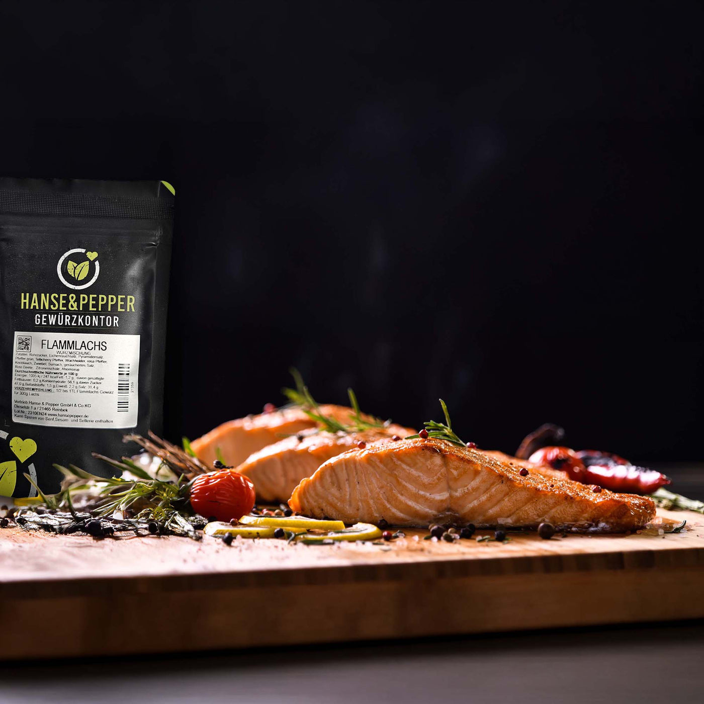 Flammlachs / BBQ Fisch Würzmischung