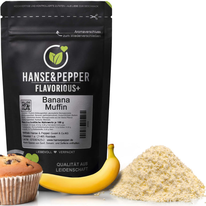 Flavorious+ Geschmackspulver - natürlich gesüßt mit Erythrit & Stevia