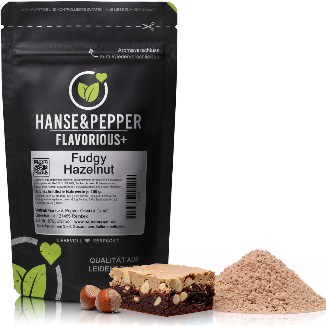 Flavorious+ Geschmackspulver - natürlich gesüßt mit Erythrit & Stevia