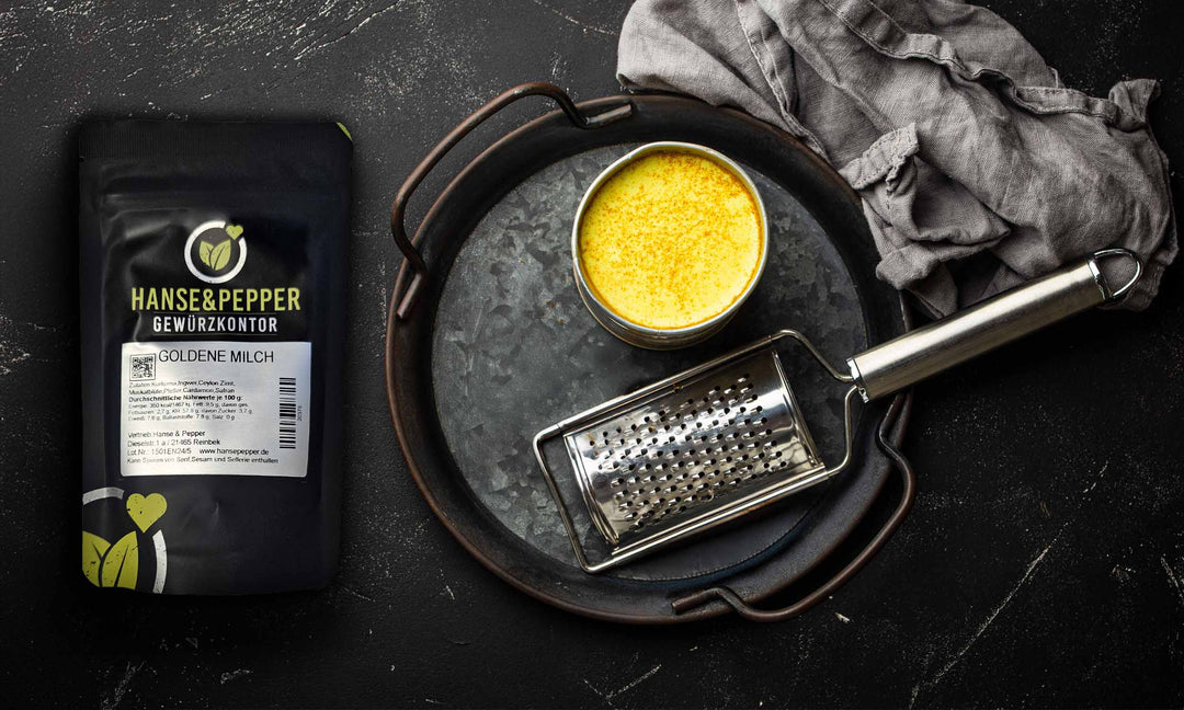 Goldene Milch - Mischung