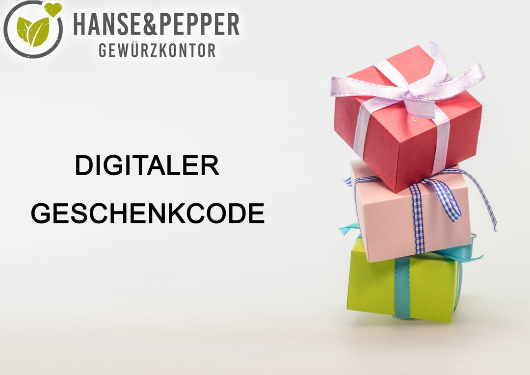 Digitaler Geschenkcode