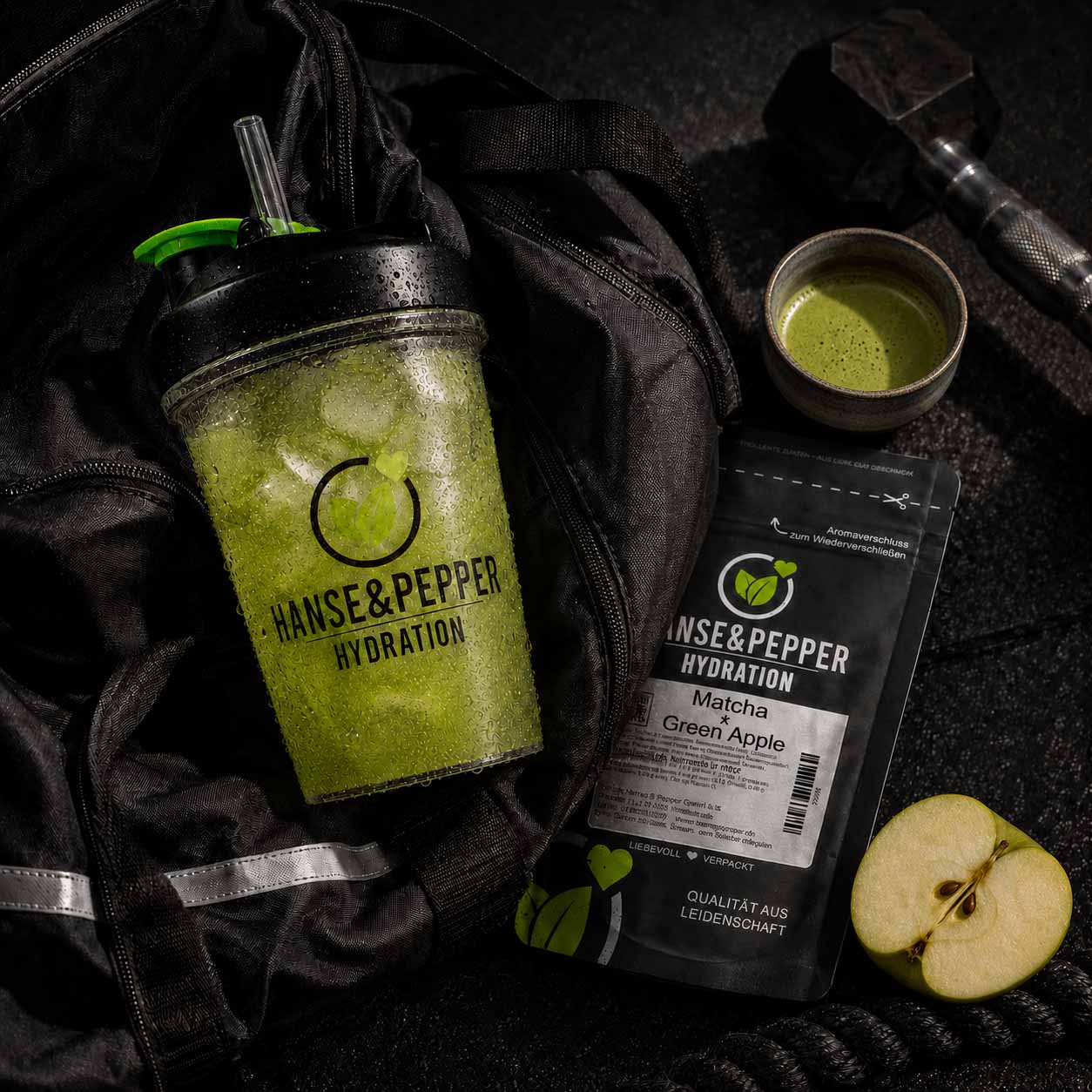 Hydration Matcha x Green Apple