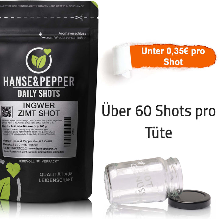 Ingwer Zimt Shot Pulver