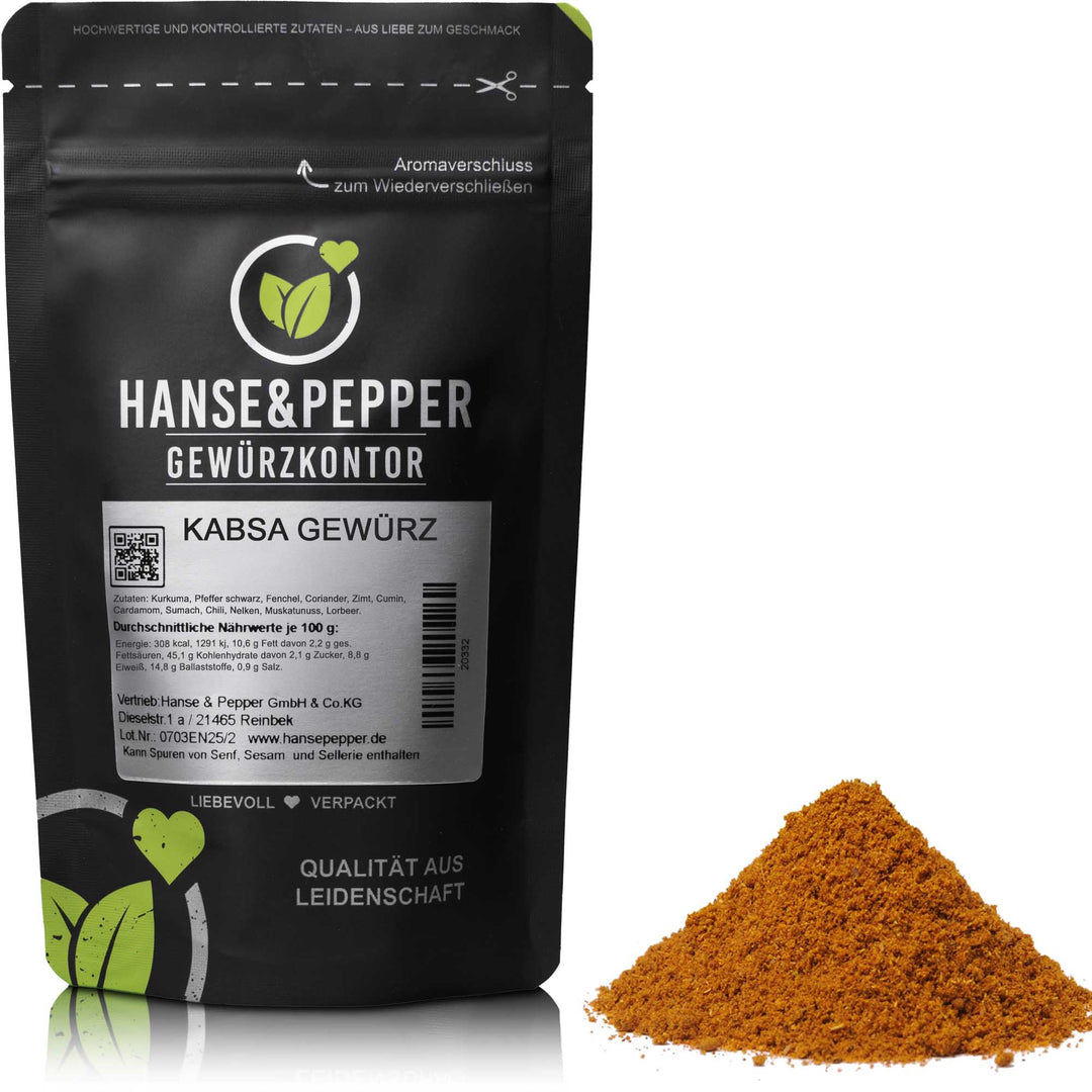 Produkttüte mit Kabsa Gewürz