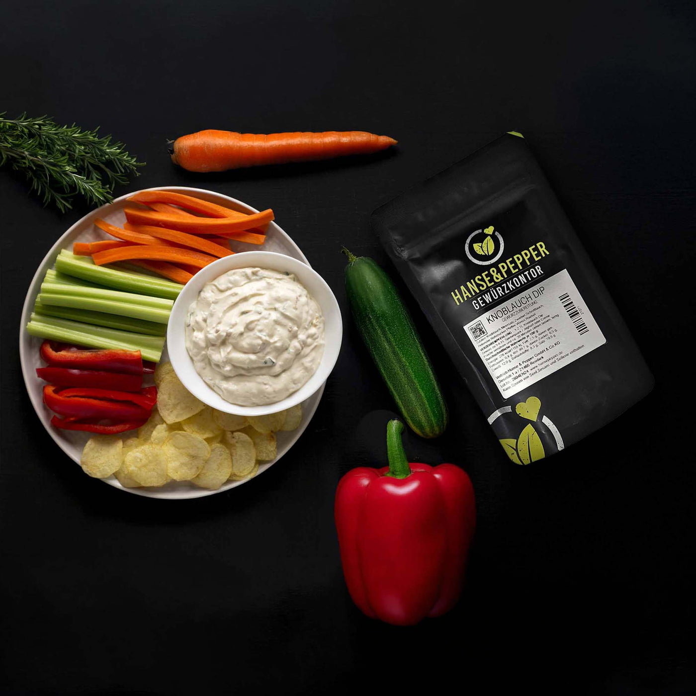 Knoblauch-Dip - Mischung