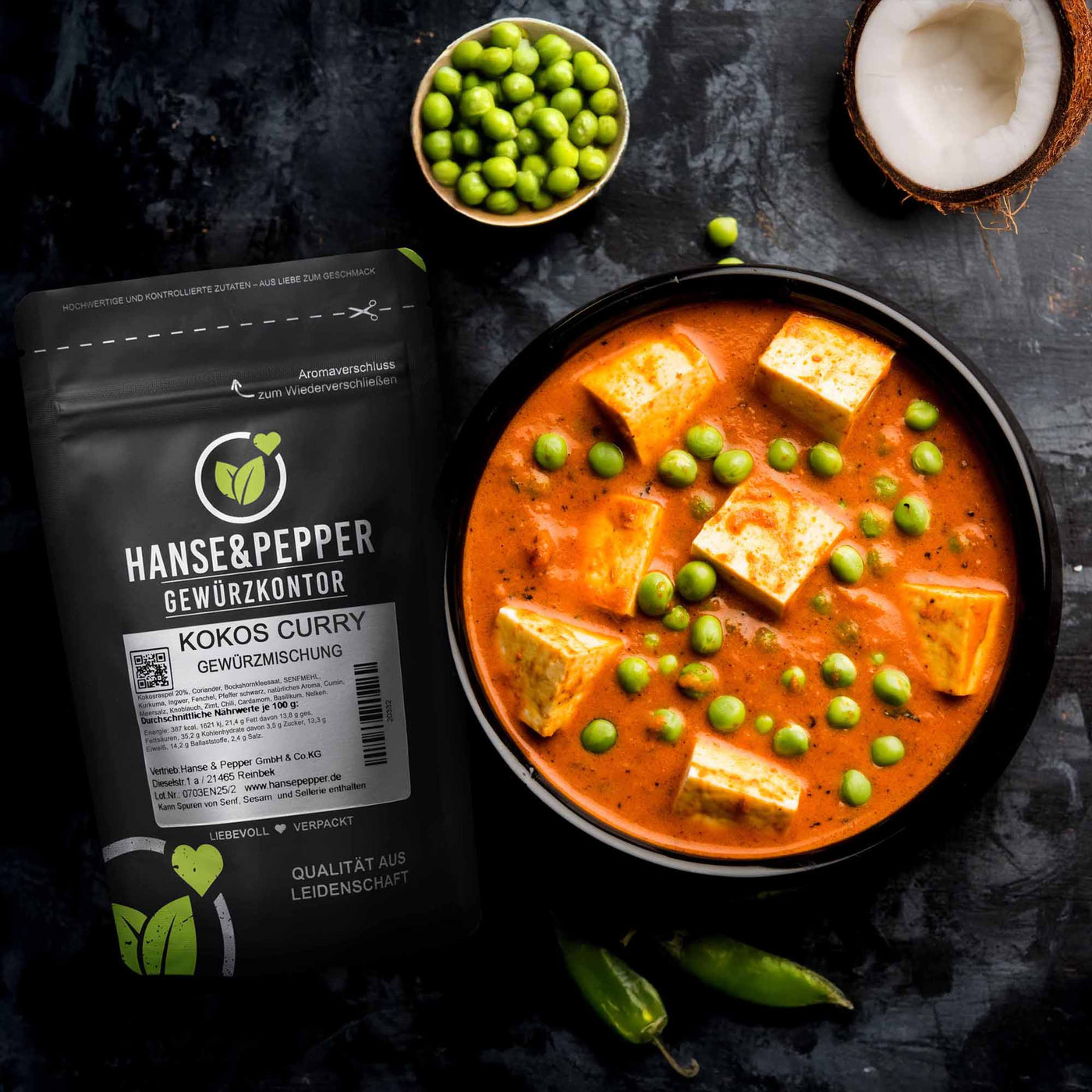 Kokos Curry Gewürzmischung