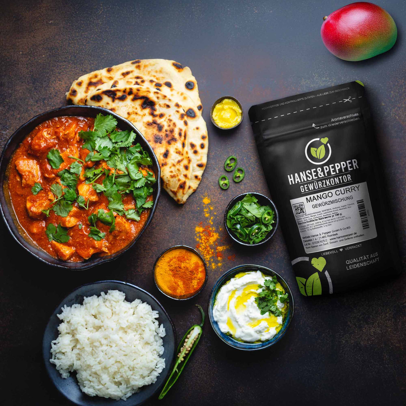 Mango Curry Gewürzmischung