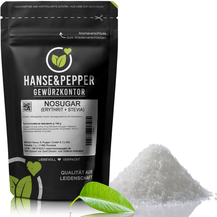 NoSugar - Erythrit + Stevia