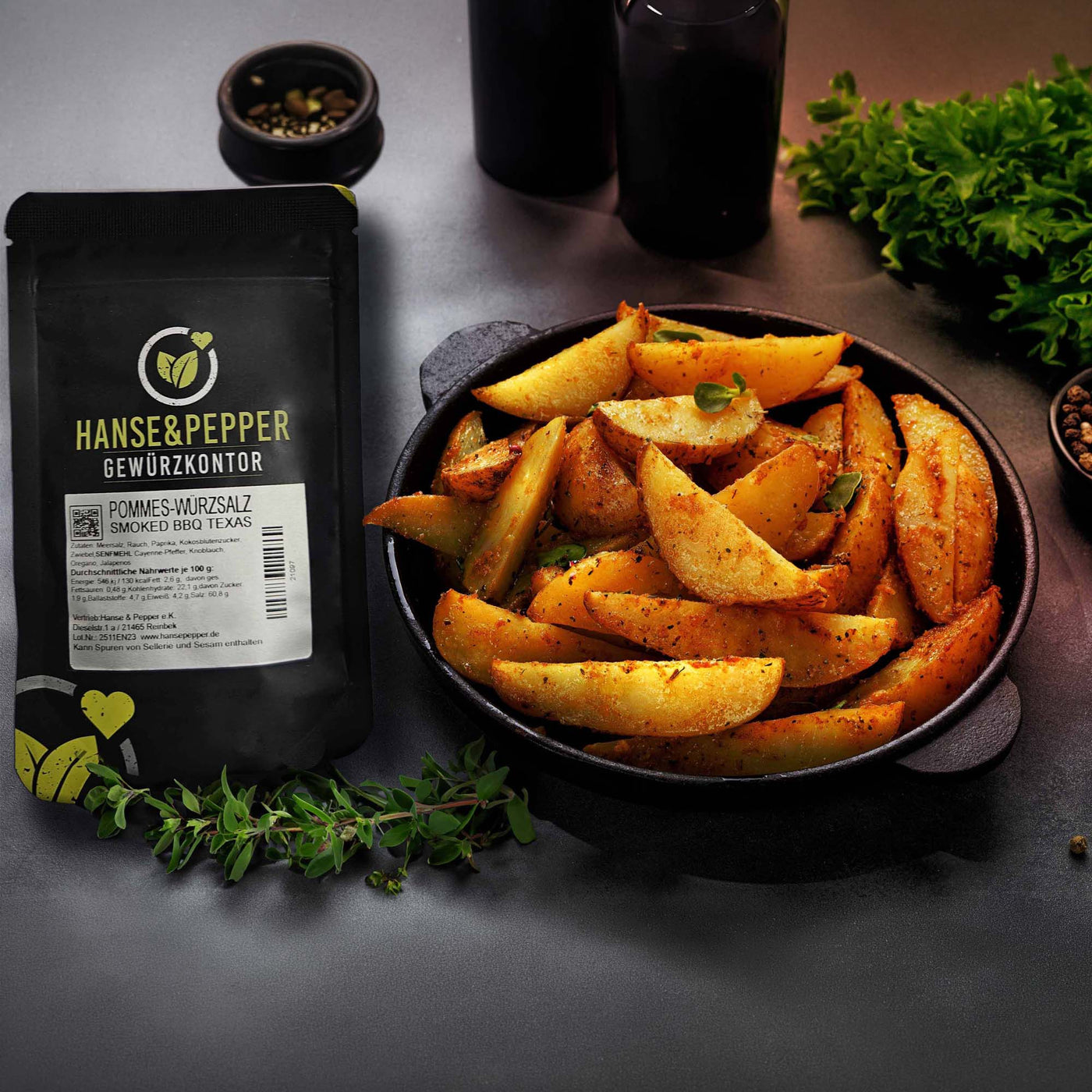 Pommes Smoked BBQ Texas