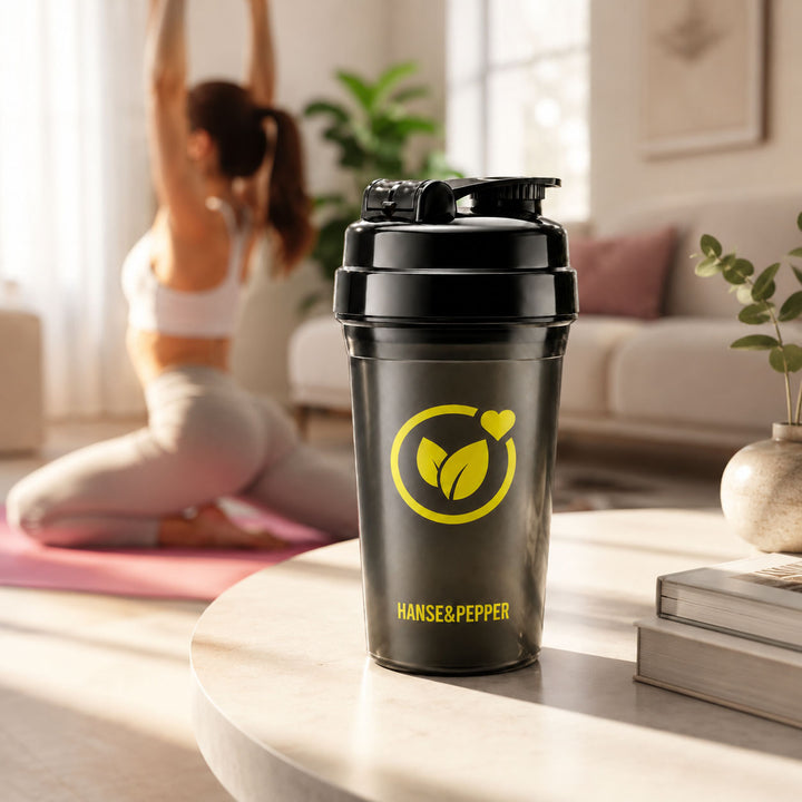 Premium Shaker Black 700ml – Der perfekte Begleiter für deine Drinks