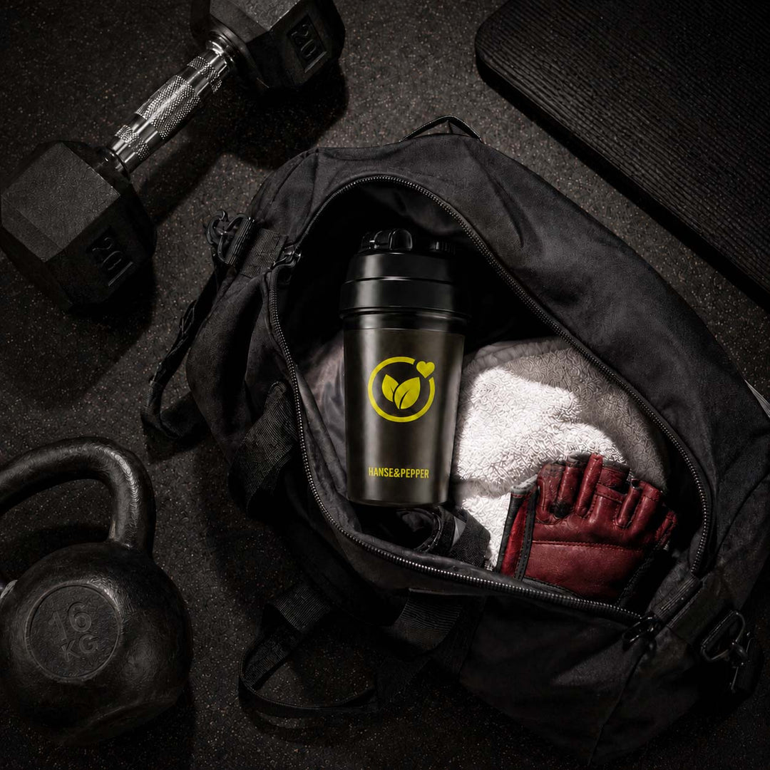 Premium Shaker Black 700ml – Der perfekte Begleiter für deine Drinks