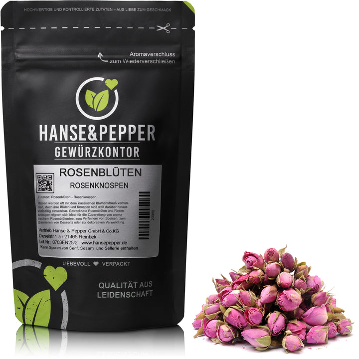 Rosenblüten - Rosenknospen