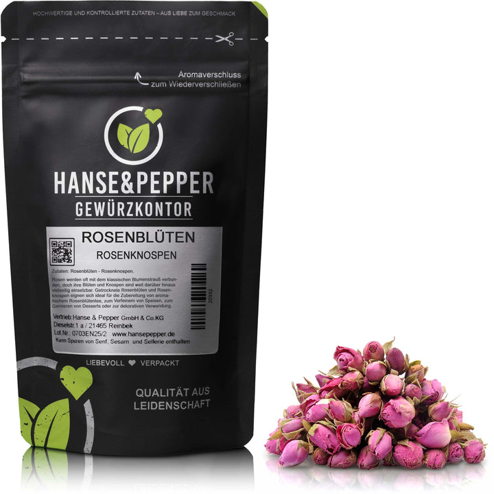 Rosenblüten - Rosenknospen