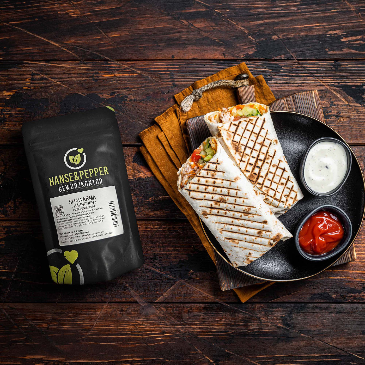 Shawarma Hähnchen Gewürz