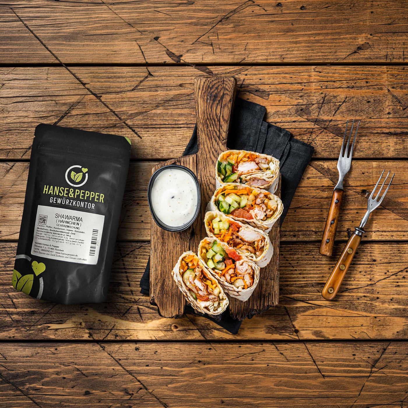 Shawarma Hähnchen Gewürz