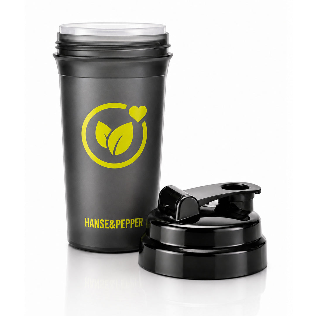 Premium Shaker Black 700ml – Der perfekte Begleiter für deine Drinks