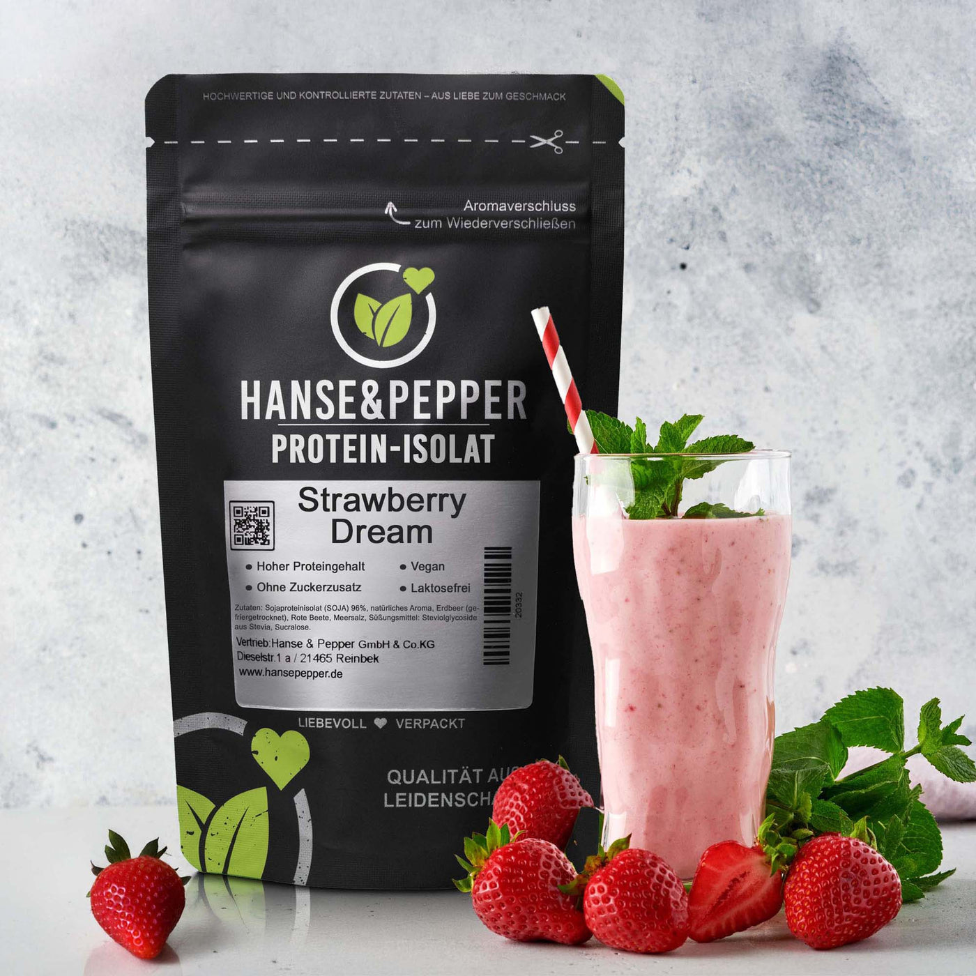 Veganes Proteinpulver - Hoher Proteingehalt