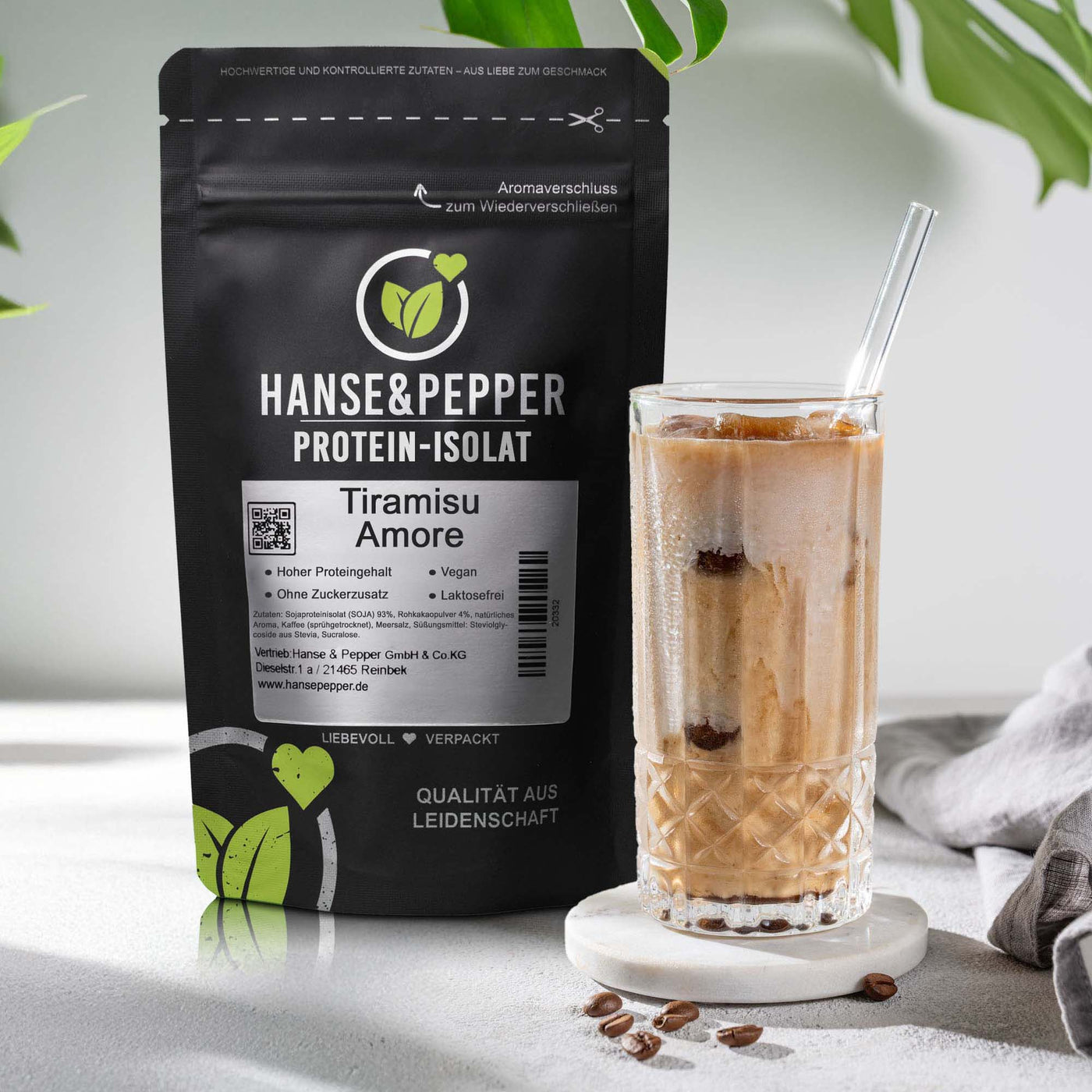 Veganes Proteinpulver - Hoher Proteingehalt