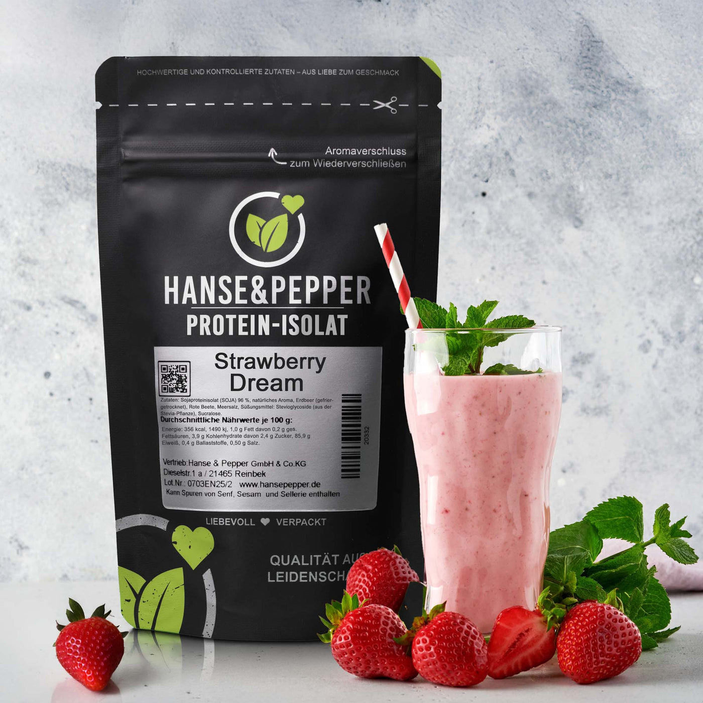 Veganes Proteinpulver - Hoher Proteingehalt