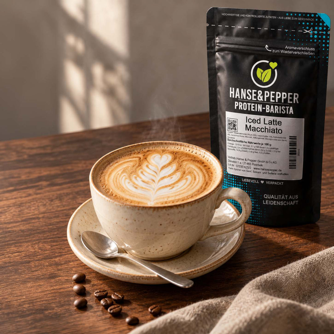 Barista Protein - Veganes Eiweiß für Iced Coffee & Shakes