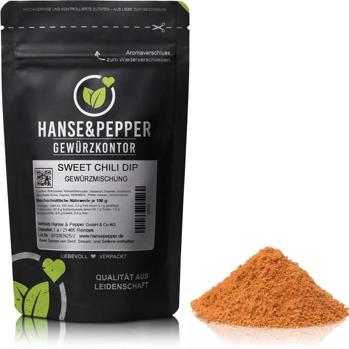 Produkttüte mit Sweet Chili Dip Gewürz