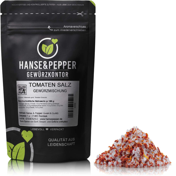 Tomaten Salz Gewürzmischung
