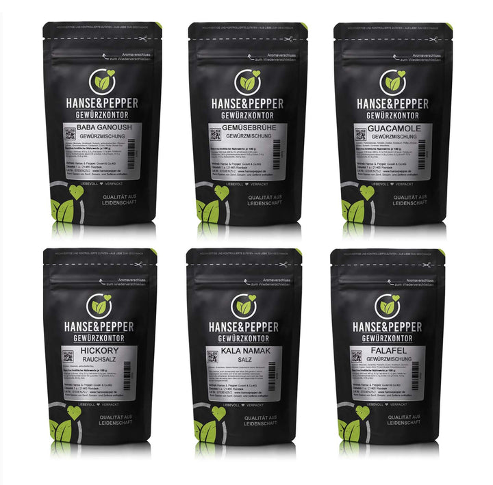 Gewürz Set vegetarisch/vegan Kochen - klein